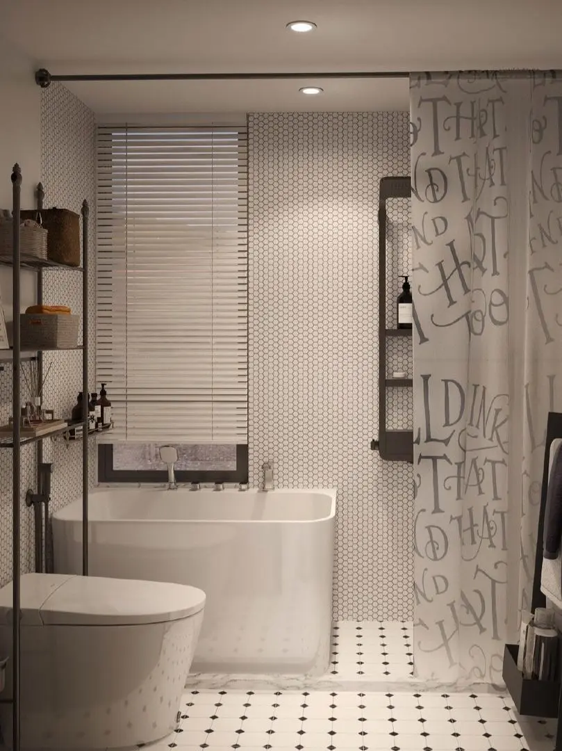 卫生间装修案例图